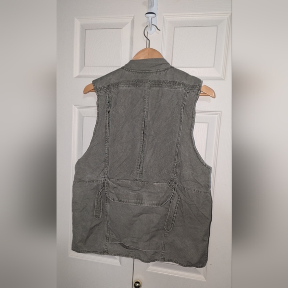 Indiana Jones Utility Vest- Men's Medium-Light Khaki green. - Picture 2 of 2